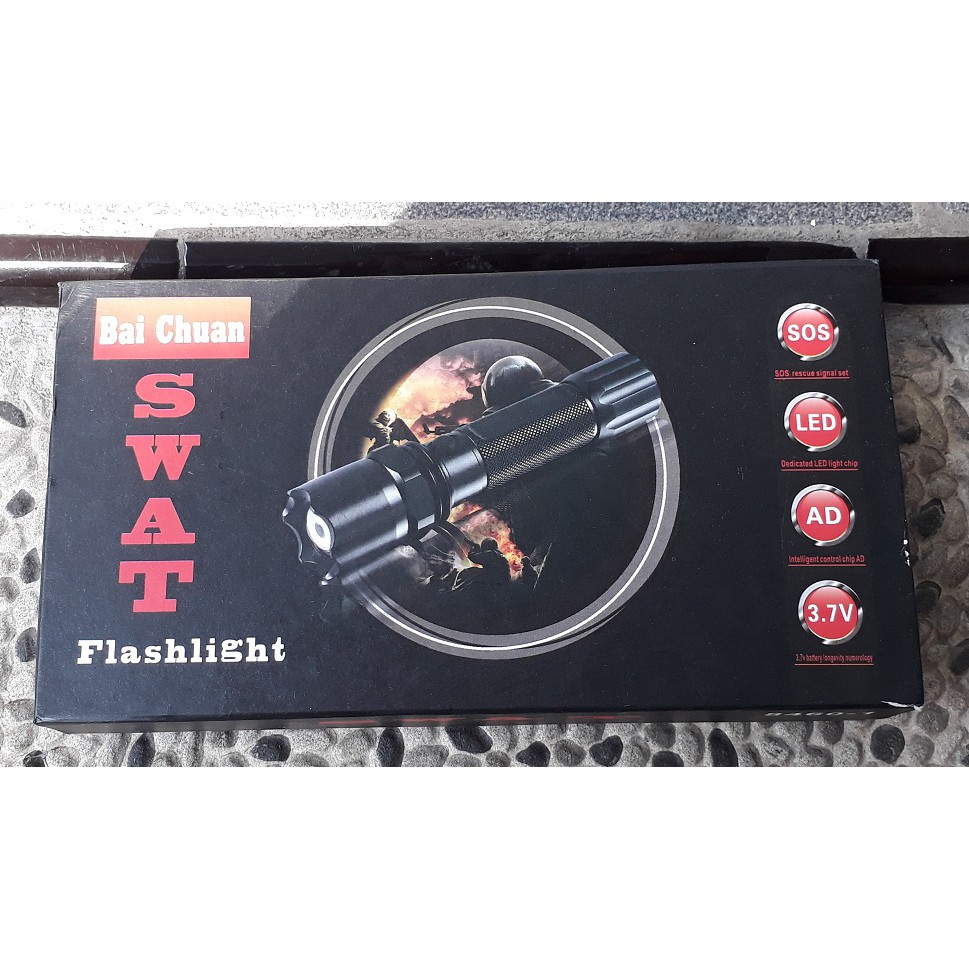 Senter Swat police Bai Chuan /senter lalin