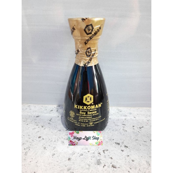

Soy Sauce shoyu dispenser 150ml kecap asin kikkoman halal saus sushi