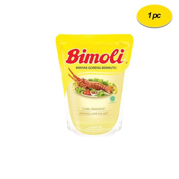 MINYAK GORENG BIMOLI 2 LITER COOKING OIL HALAL