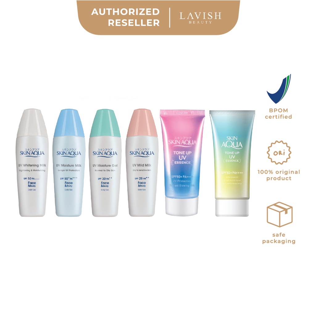 SKIN AQUA UV Milk Sunscreen Series 40gr