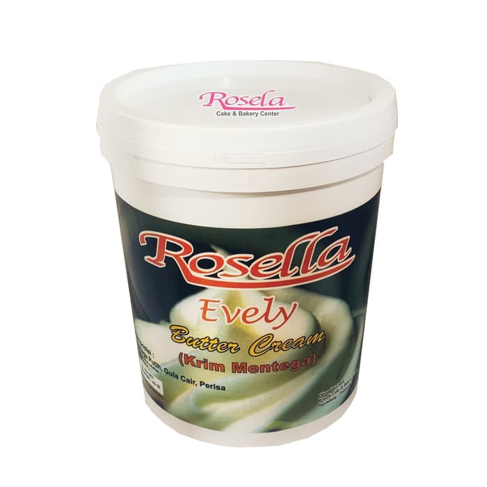 

Rosela Evely Butter Cream Krim Mentega 9 Kg