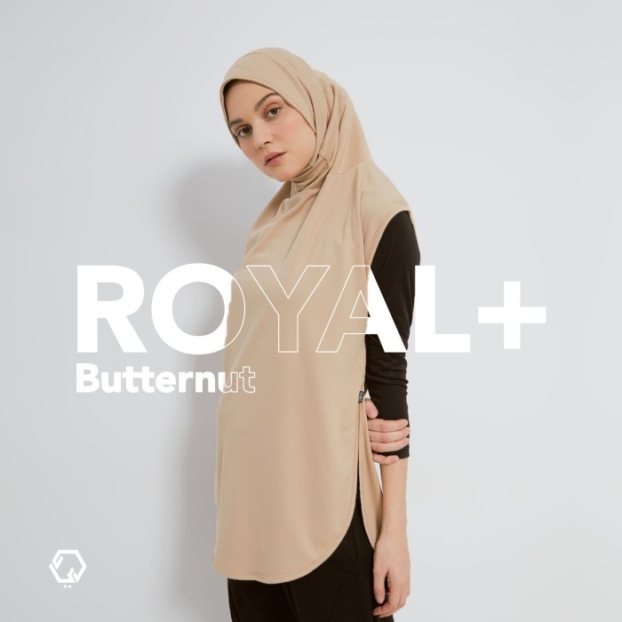 [Best seller] Hijab Olahraga - REYD Royal+ Butternut