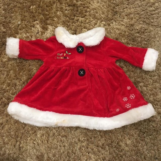 Mothercare santa dress baby girl