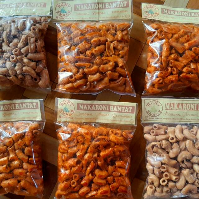 

Isi 15 pcs + 1Pcs #produsen makaroni bantet ruby snack