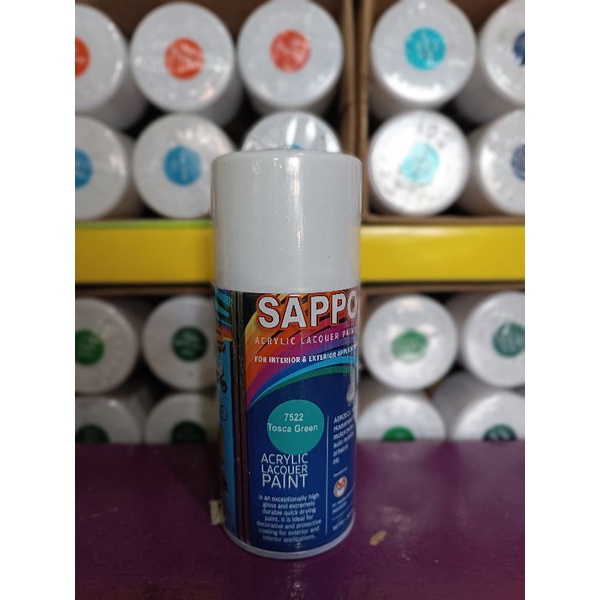 7522-Tosca Green Sapporo Spray Paint/Cat Semprot Sapporo/Pilok