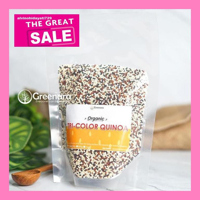 

Al04Nind Organic Tri Color Quinoa 250Gr Indvvl03