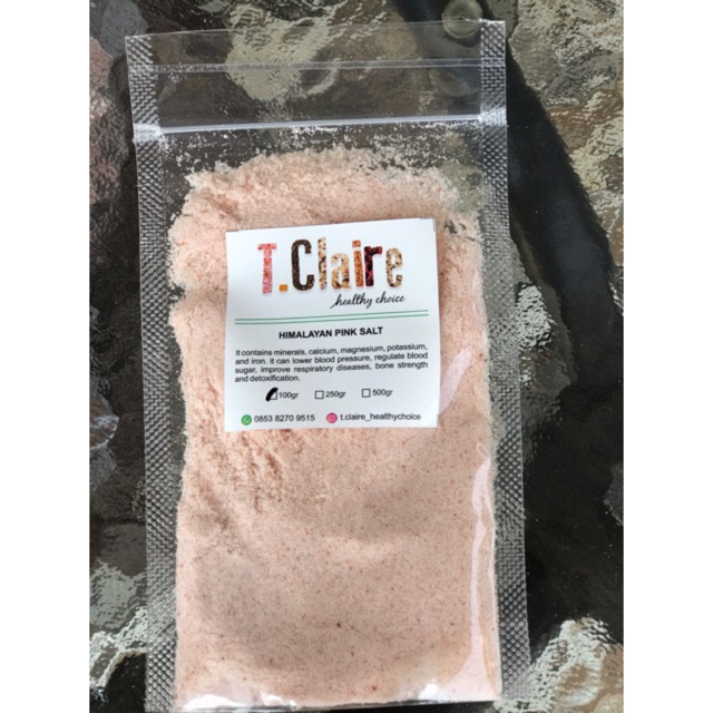 

Himalayan Pink Salt 100gr MPASI (stock banyak)