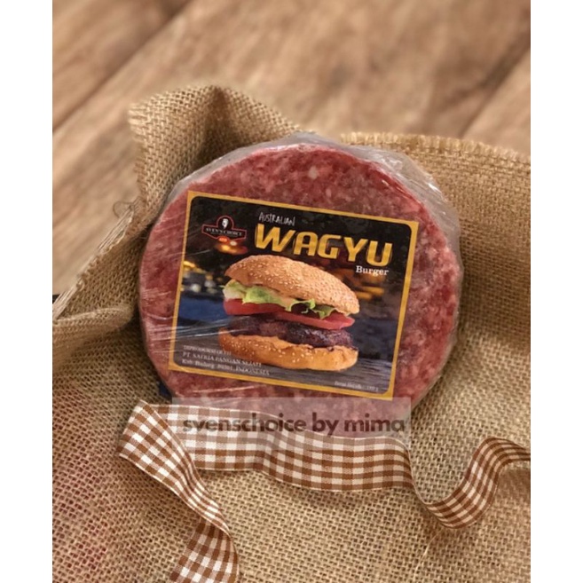 

SVEN'S CHOICE Australian Wagyu Burger 180gr