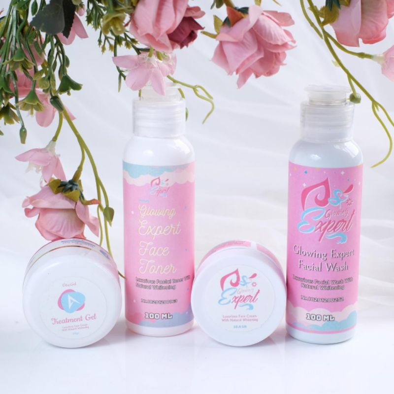 skincare GLOWING EXPERT (PAKET HEALING)