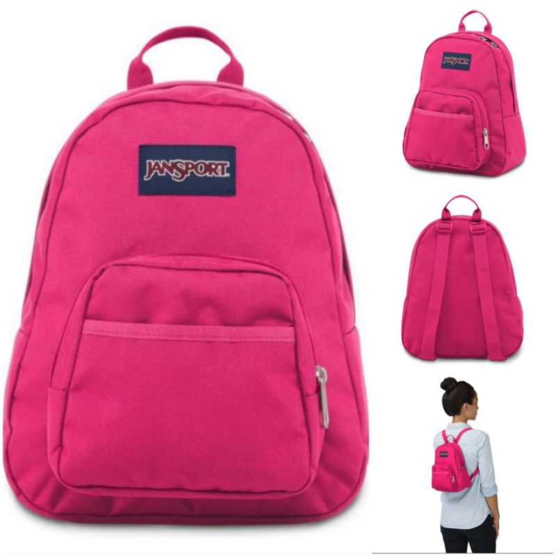 Tas Ransel Jansport ori Halfpint Bright Beet