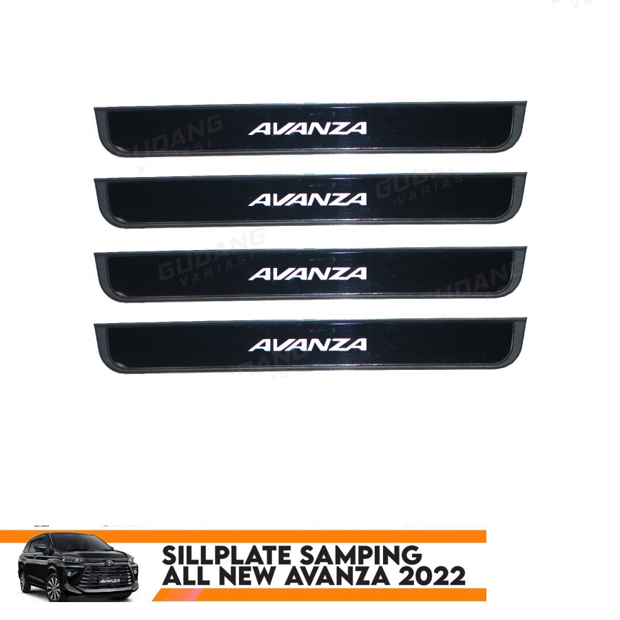 Sillplate Samping All New Avanza 2022 Black