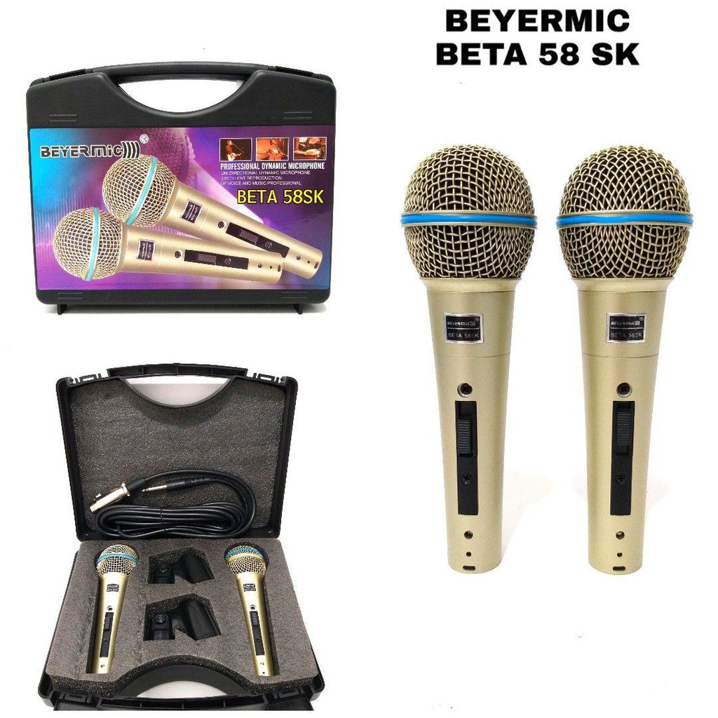 Mic Cable Beyermic Beta 58 isi 2 Mic Original