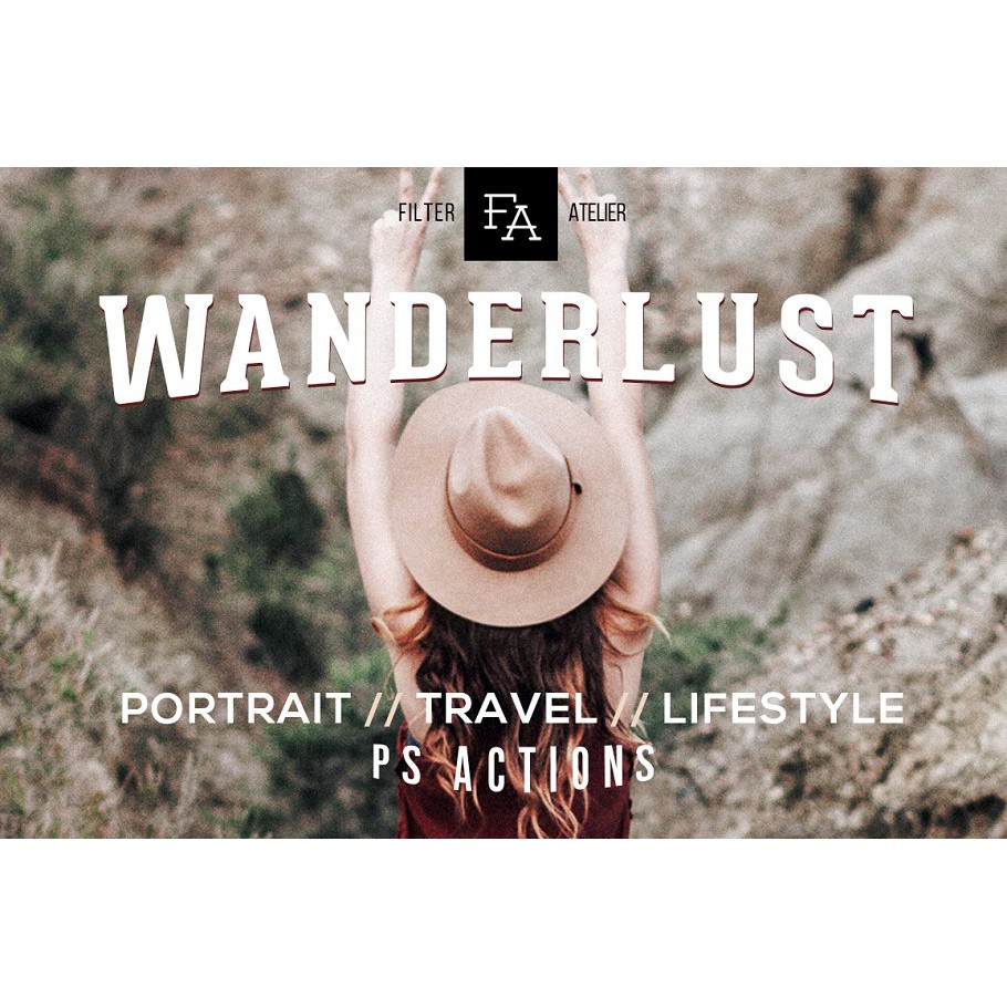 Wanderlust Photoshop Action