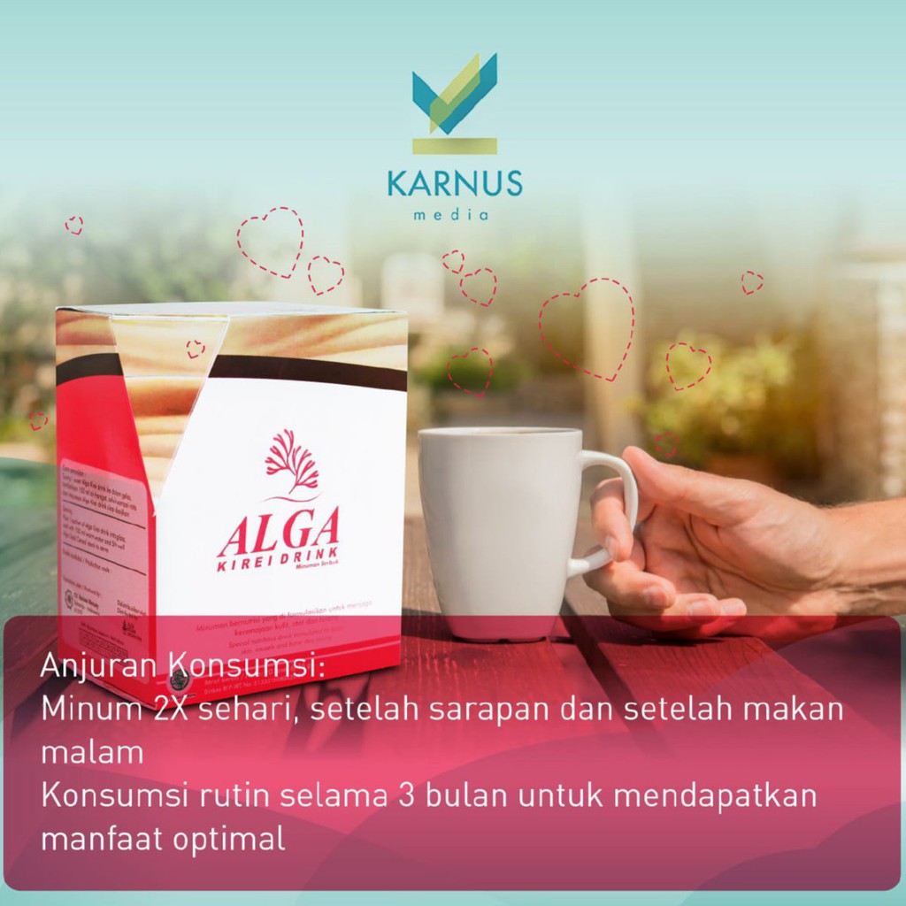 ALGA KIREI DRINK Suplemen Kesehatan dan Kecantikan