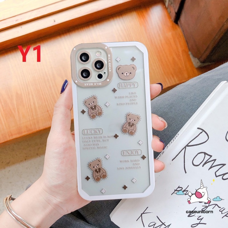 Soft Case Tpu Transparan Shockproof Motif Kartun Boneka Beruang Untuk Infinix Smart 6 5 11s 10 Play