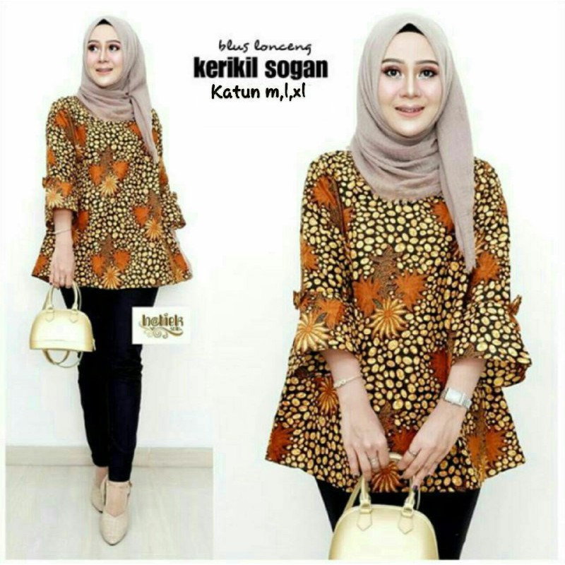 Model Baju Batik Atasan Anak Muda