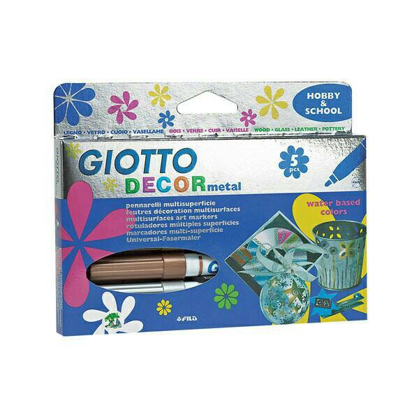 

Giotto Decor Metal 5 warna per pak - ref.452900