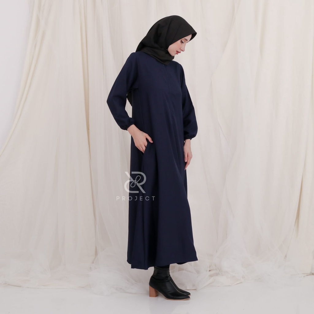 GF02 ~ GAMIS POLOS NAVY | DRESS POLOS | GAMIS POLOS PREMIUM | GAMIS BASIC size S M L XL BAHAN SHAKILA HQGAMIS POLOSINNER GAMISHOME DRESS