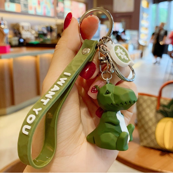 COD❤Gantungan Kunci Bentuk Koala Kartun Keychain Geometric Lucu Animal Motor Keychain Cute Panda Dinosaur Keychain Pendant Metal Key Fashion Baju Mobil Tas Serbaguna GTG02