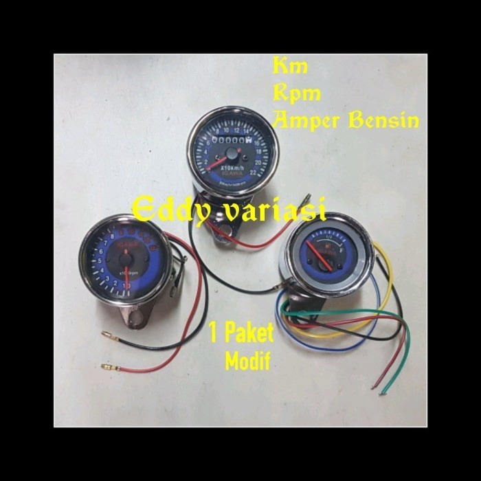 Kilometer Plus Rpm Plus Amper Bensin Variasi