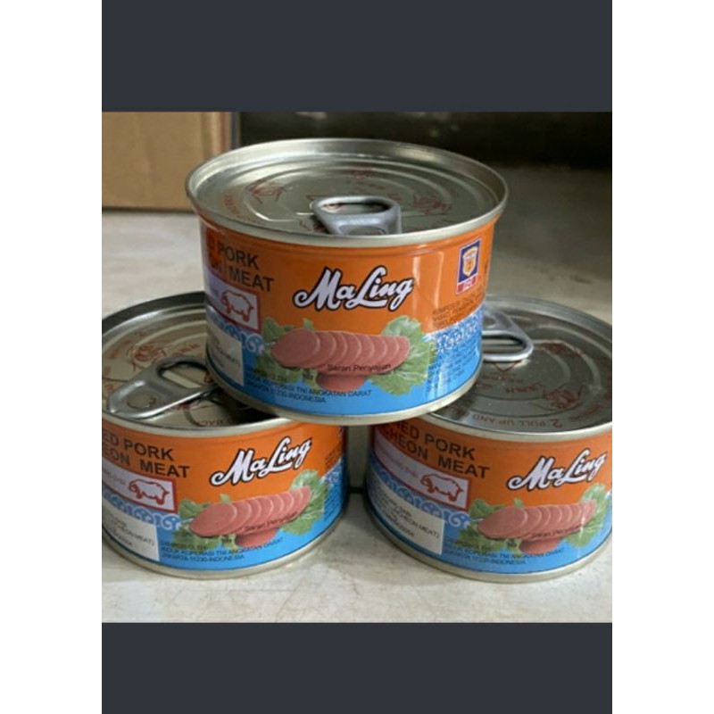 

HAM MALING TTS 170GRAM/DAGING MALING BABI NON HALAL/PORK CHEON MEAT EXP 2023