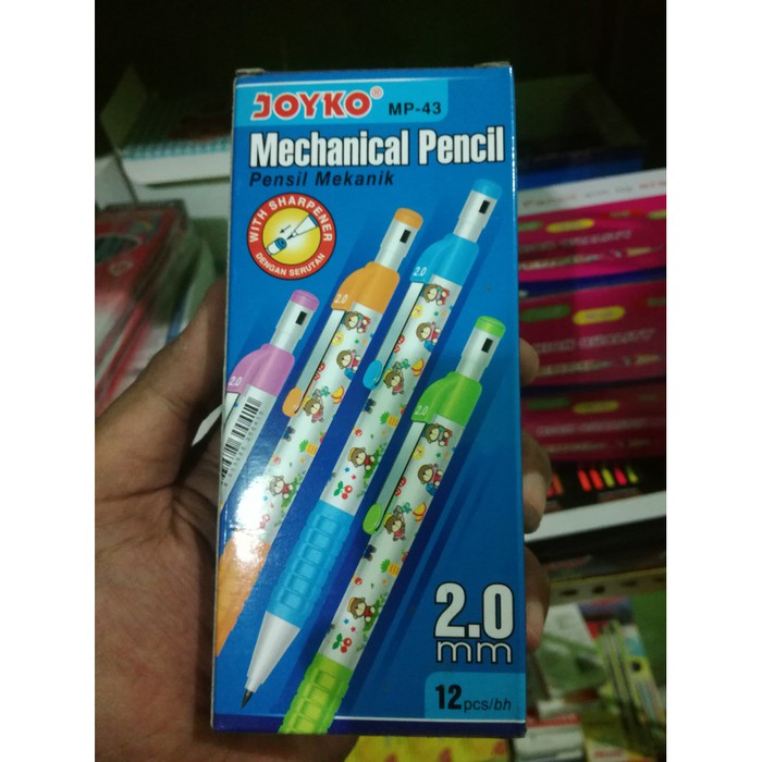 

TERBARU Mechanical Pencil / Pensil Mekanik Joyko MP-43 / 2.0 mm / 1BOX 12 PCS
