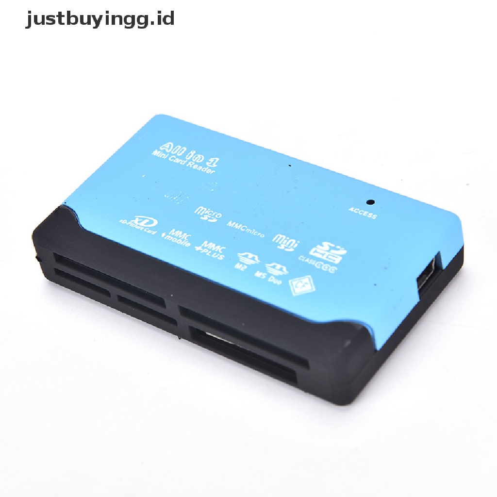 (Justbuyingg.Id) Card Reader Kartu Memori Eksternal All In One Mmc Xd Cf Ms Id