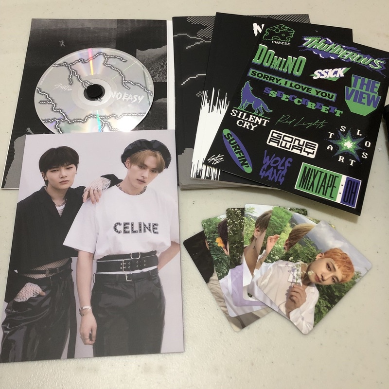 stray kids album only limited no easy official photocard pc