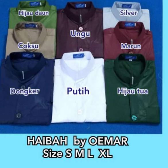 Baju koko ammu merek oemar haibah koko habaib pakian pria koko muslim –Try31au22l