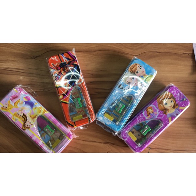 

Kotak pensil kaleng + stationery set