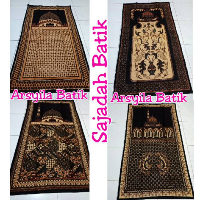 SAJADAH BATIK OLEH OLEH HAJI
