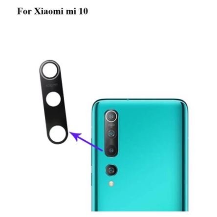 Camera Lens Lensa kamera kaca kamera belakang Xiaomi Mi 10