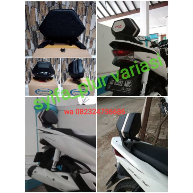Behel sandaran jok PCX 150 lokal dan thailand