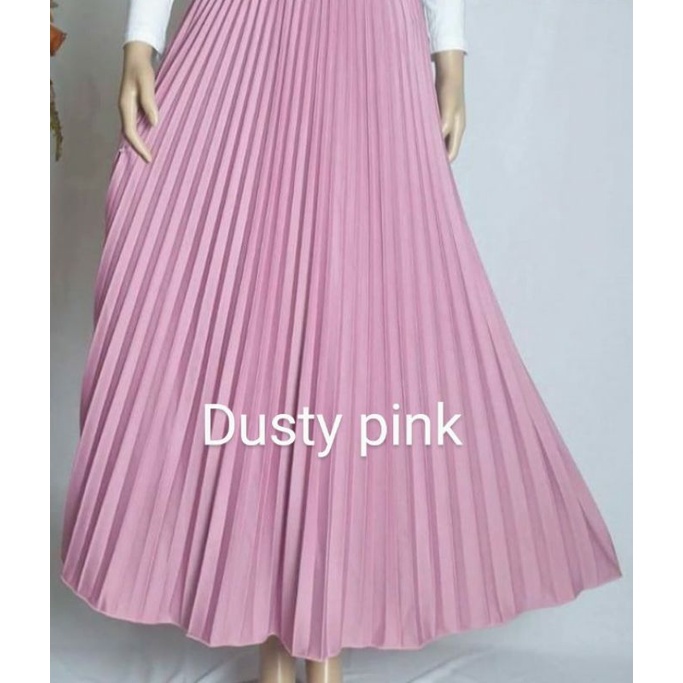 ROK PLISKET/PLEATED SKIRT PANJANG