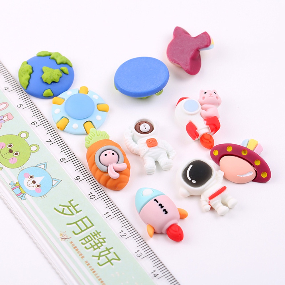 aaoottuuoo5.id Cod   5pcs Lovely Cartoon DIY Space Theme Series Handmade Accessories Decoration