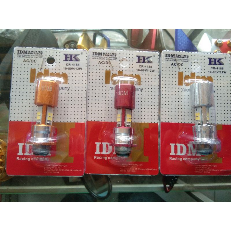 lampu led 3 mata ac/dc