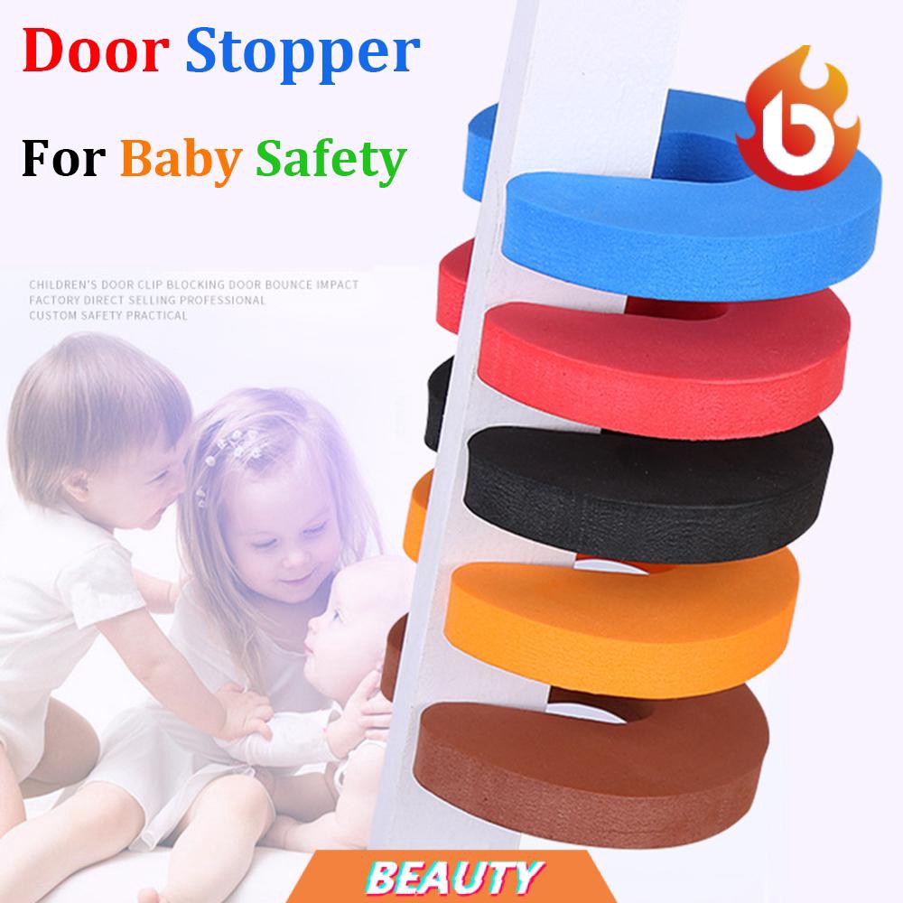 4pcs Klip Stopper Pintu Bahan Busa Lembut Untuk Dapur 4pcs Klip Stopper Pintu Bahan Busa Lembut Untuk Dapur