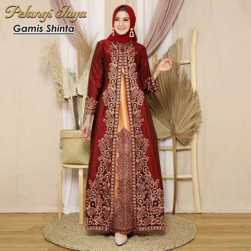 GAMIS SHINTA ORIGINAL PELANGI JAYA/kebaya pelangi jaya
