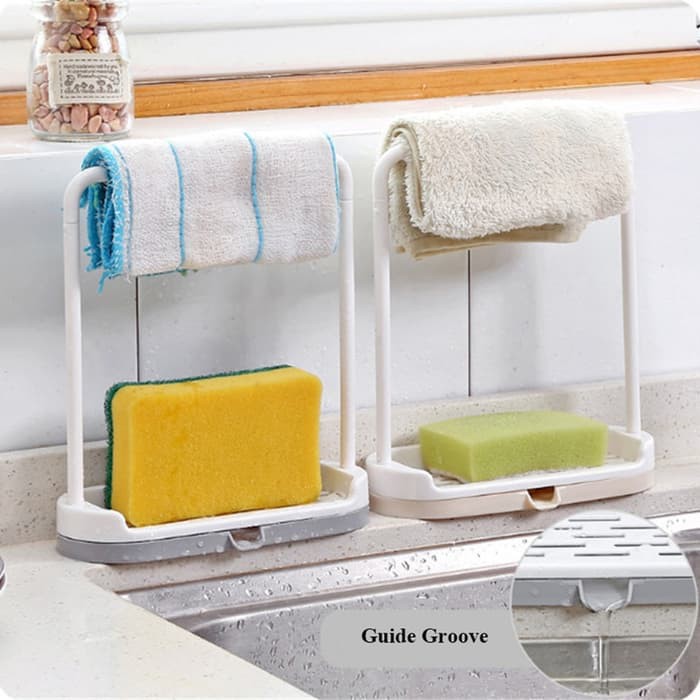 

Terlaris Kitchen Utensil Towel Rack Bar Hanging Holder Rail
