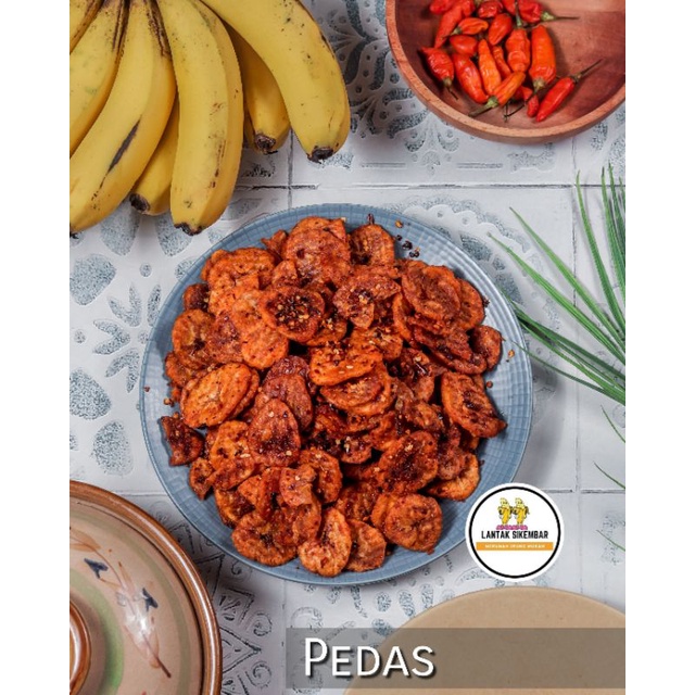 

keripik pisang ekstra pedas