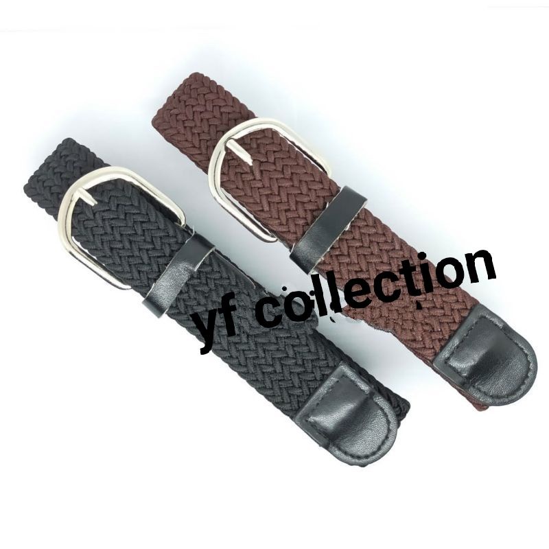 YF COLLECTION-GESPER ELASTIS KEPANG/RAJUT TEXTAN UK 3.5CM PRIA WANITA