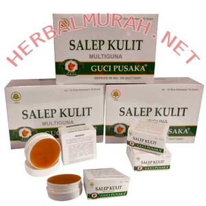 Salep Guci  Pusaka Multiguna isi 10 gr cantangan kuku, radang telinga, bisul, panu, kudis,kurab