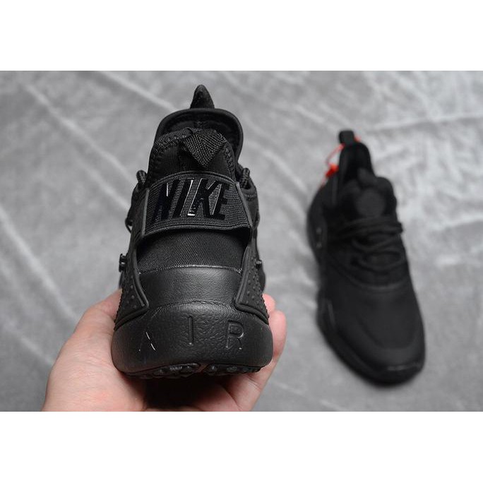 Sepatu Pria - Nike Air Huarache Drift Premium Full Black - PRM