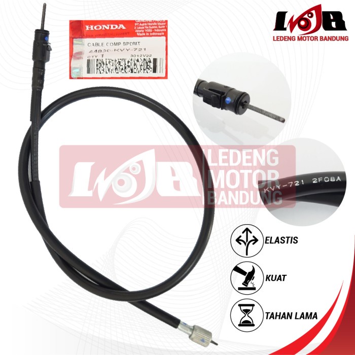 AHM Kabel Speedometer Beat Fi Vario Scoppy Spacy Cable Kilometer KVY
