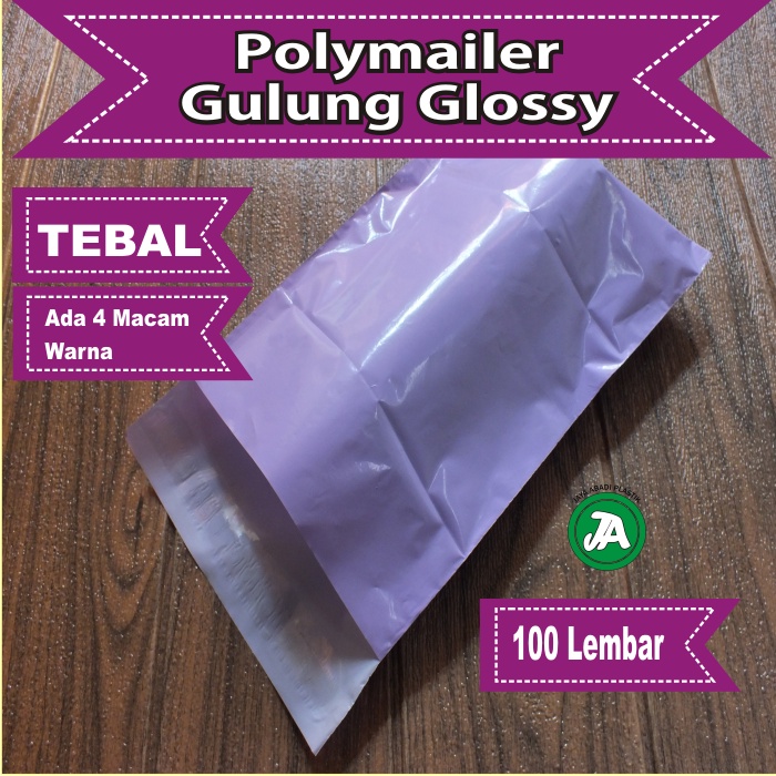 

Plastik Packing 25 x 35 Cm Plastik Polymailer Gulung 100 Lembar