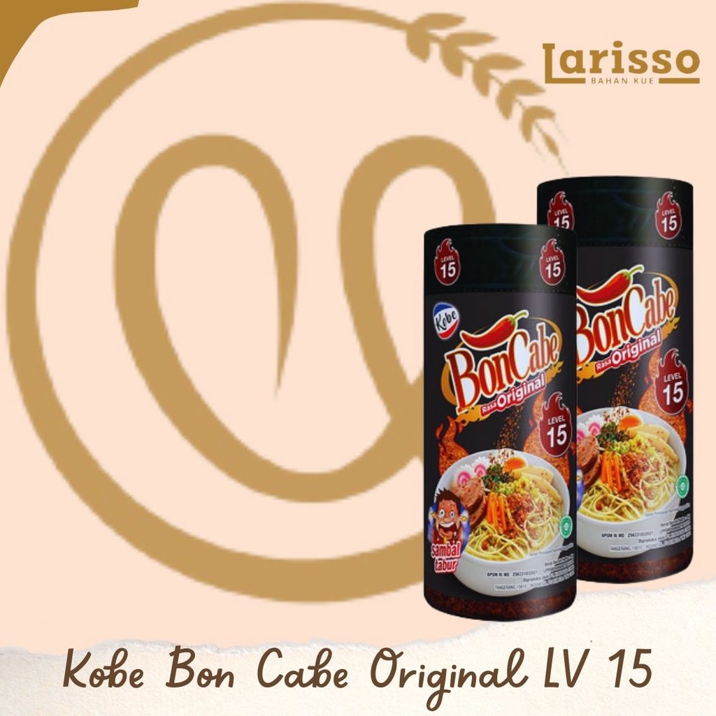 

KOBE BONCABE ORIGINAL LEVEL 15 BOTOL 50GR