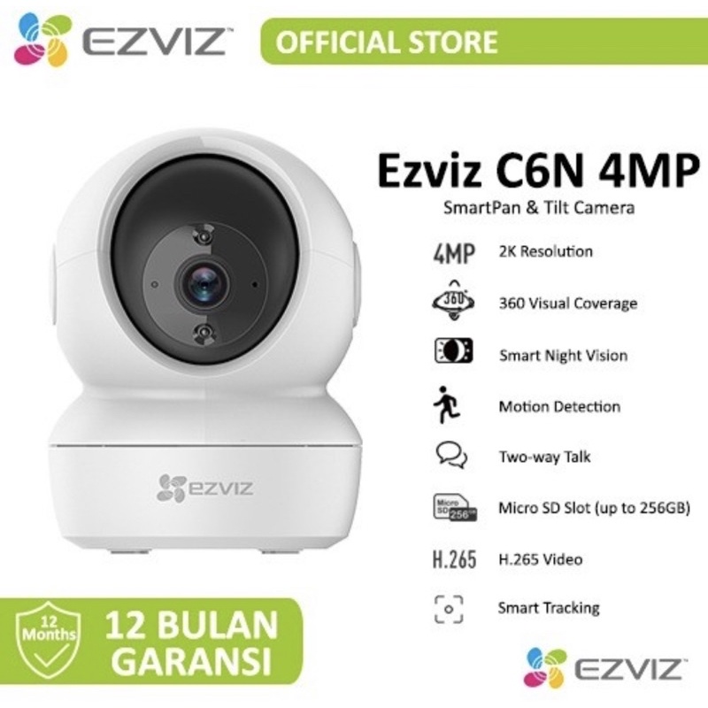 camera baby cam ezviz C6N 1080P dan C6N  4mp