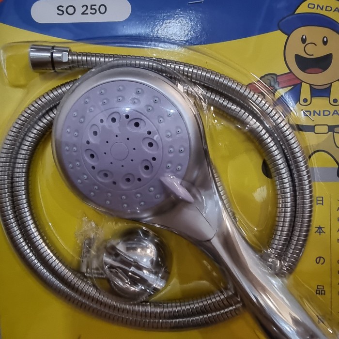 ONDA hand shower mandi + selang kepala shower besar SO 250