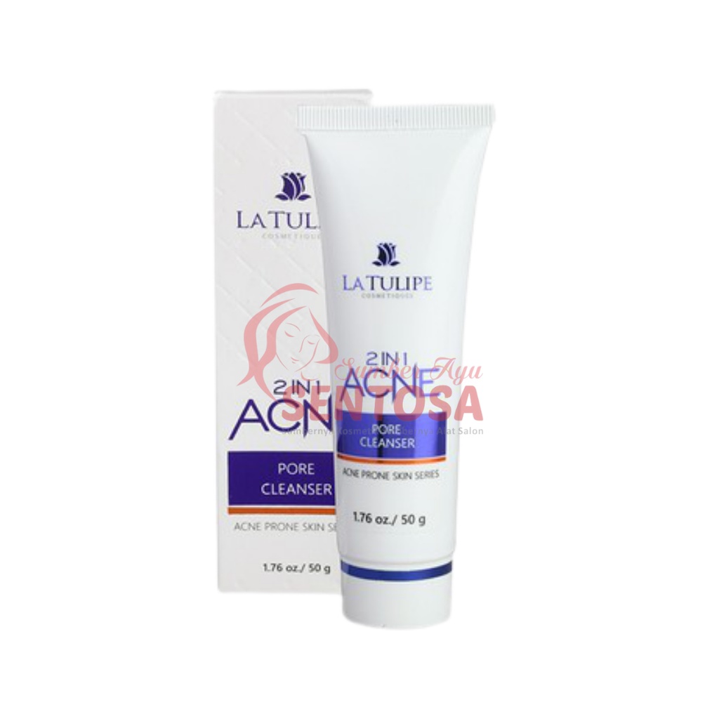 LA TULIPE 2IN1 ACNE PORE CLEANSER 50GR