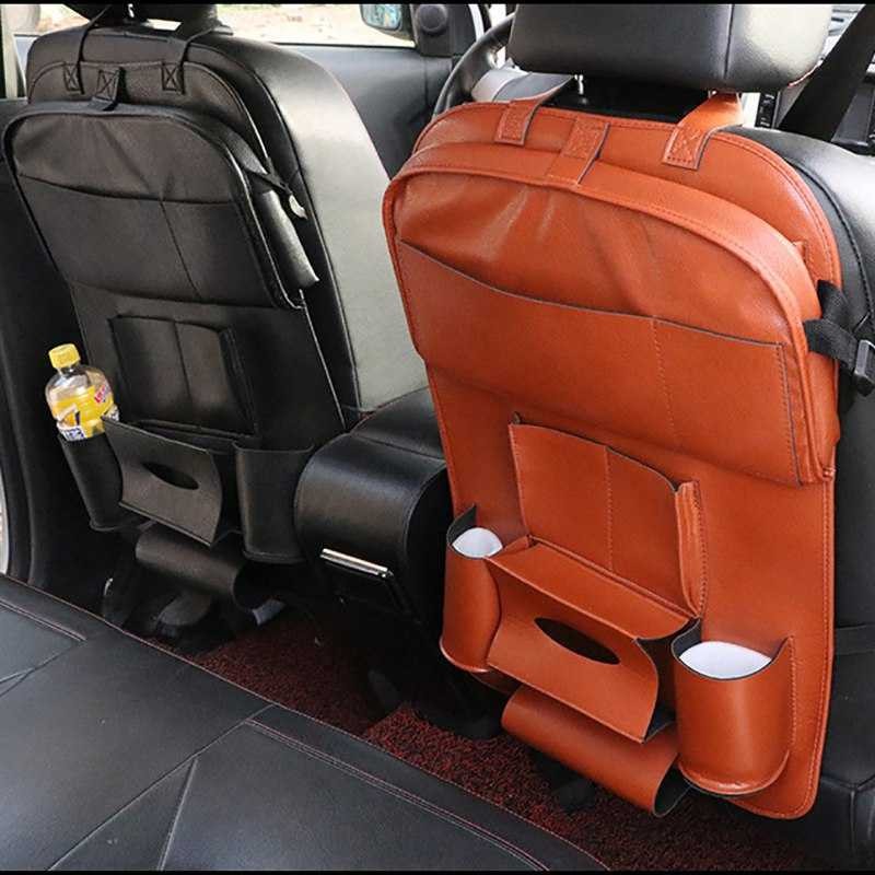 Bergaransi ! Tas Gantung Kursi Belakang Mobil Backseat Organizer dengan Meja C37275